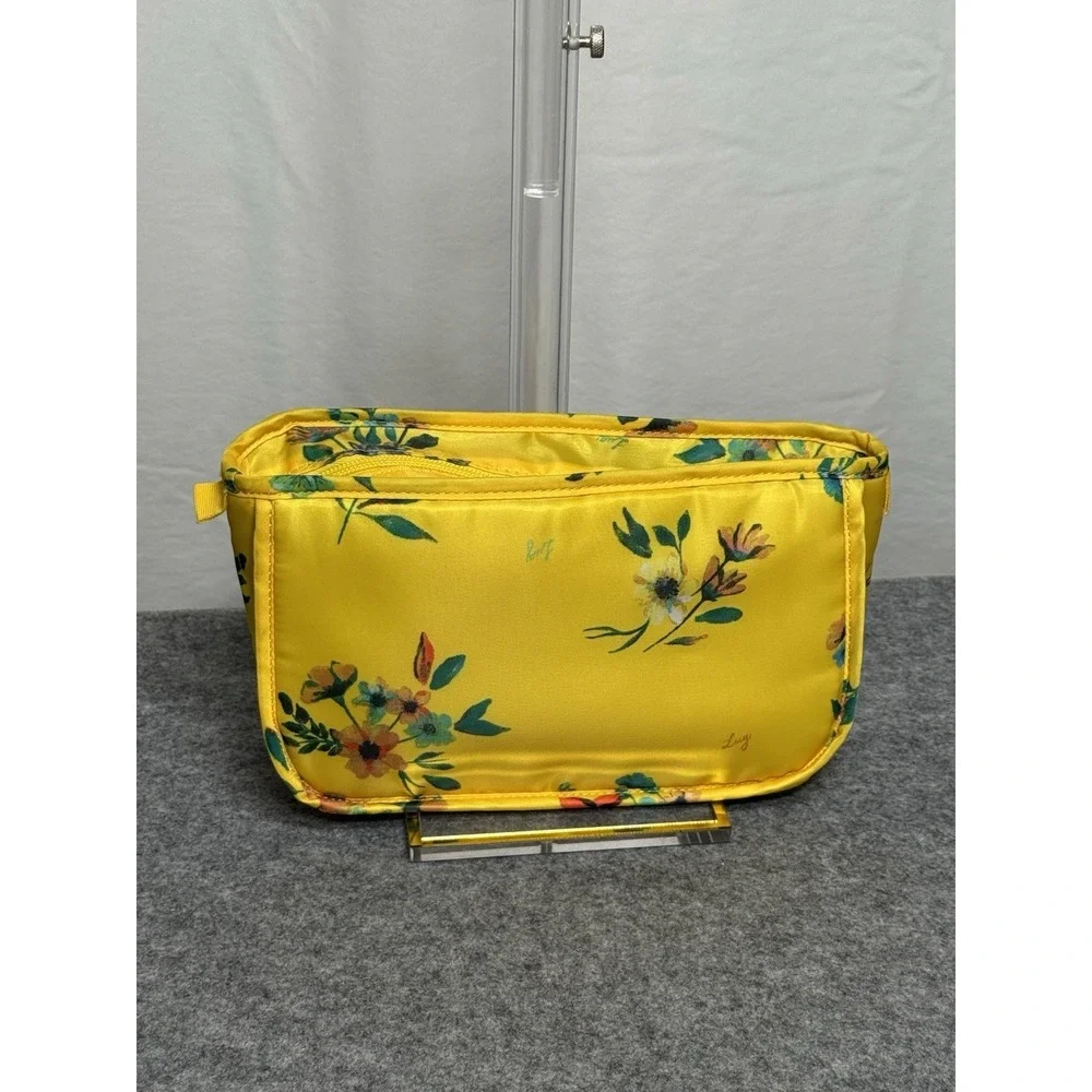 Lug Parasail Cosmetic Bag Case Flowers‎ Yellow